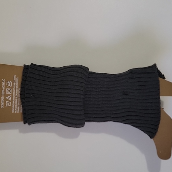 🆕️Envy Charcoal Leg Warmers with Zipper - Picture 2 of 5